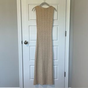 DISSH Cream Knit Maxi Dress | S